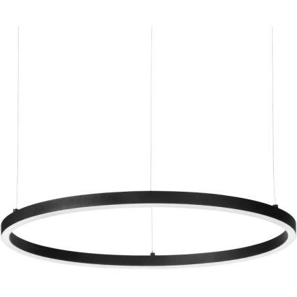 Ideal Lux - Lámpara LED colgante ORACLE SLIM LED/37W/230V 2700K diá. 70,5 cm negro