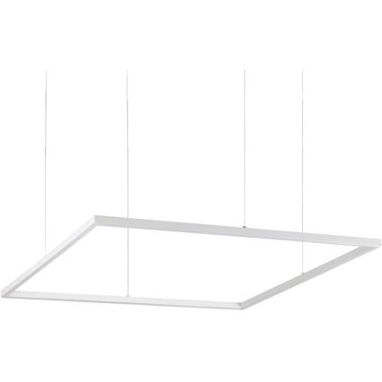 Ideal Lux - Lámpara LED colgante ORACLE SLIM LED/53W/230V 3000K 90x90 cm blanco