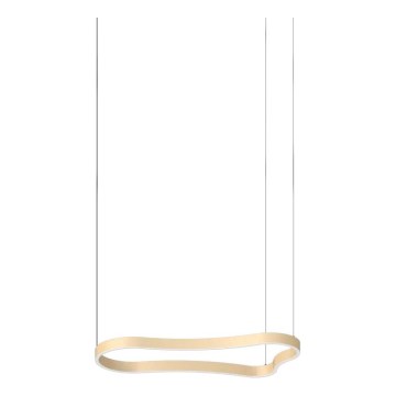 Ideal Lux - Lámpara LED colgante WAVES LED/37W/230V CRI 90 latón