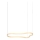 Ideal Lux - Lámpara LED colgante WAVES LED/45W/230V CRI 90 latón