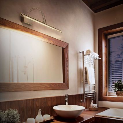 Ideal Lux - Lámpara LED de cuadro BOW LED/8W/230V 76 cm CRI 90 dorado