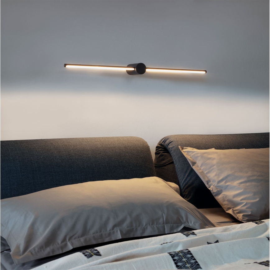 Ideal Lux - Lámpara LED de cuadro FILO LED/13W/230V 75 cm CRI 90 negro