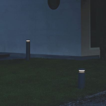 Ideal Lux - Lámpara LED de exterior BOEING LED/14W/230V diá. 70 cm CRI 90 IP65 negro