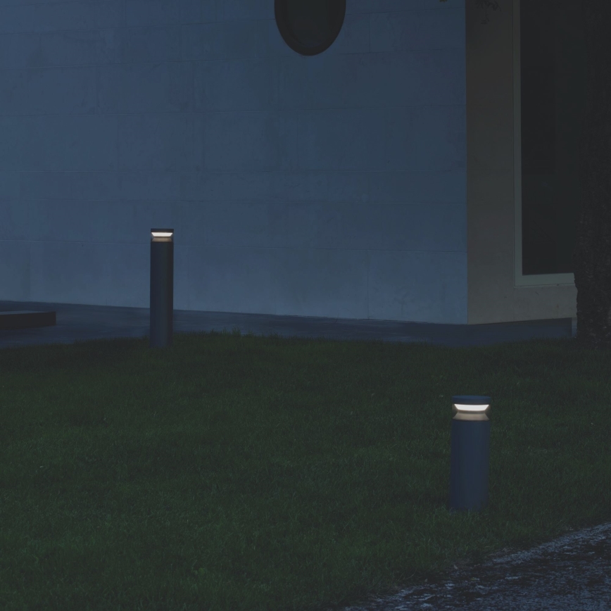 Ideal Lux - Lámpara LED de exterior BOEING LED/14W/230V diá. 70 cm CRI 90 IP65 negro
