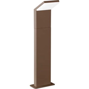 Ideal Lux - Lámpara LED de exterior STYLE LED/8,5W/230V 4000K 50 cm CRI 90 IP54 marrón
