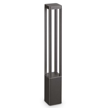 Ideal Lux - Lámpara LED de exterior TIFONE LED/8,5W/230V 65,5 cm IP65 antracita