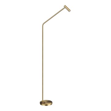 Ideal Lux - Lámpara LED de pie EASY LED/3,5W/230V CRI 90 latón