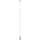 Ideal Lux - Lámpara LED de pie FILO LED/14W/230V 2700K CRI 90 blanco