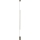 Ideal Lux - Lámpara LED de pie FILO LED/14W/230V 2700K CRI 90 latón