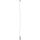Ideal Lux - Lámpara LED de pie FILO LED/14W/230V 3000K CRI 90 blanco