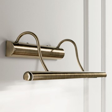Ideal Lux - Lámpara para cuadros 4xG9/28W/230V bronce