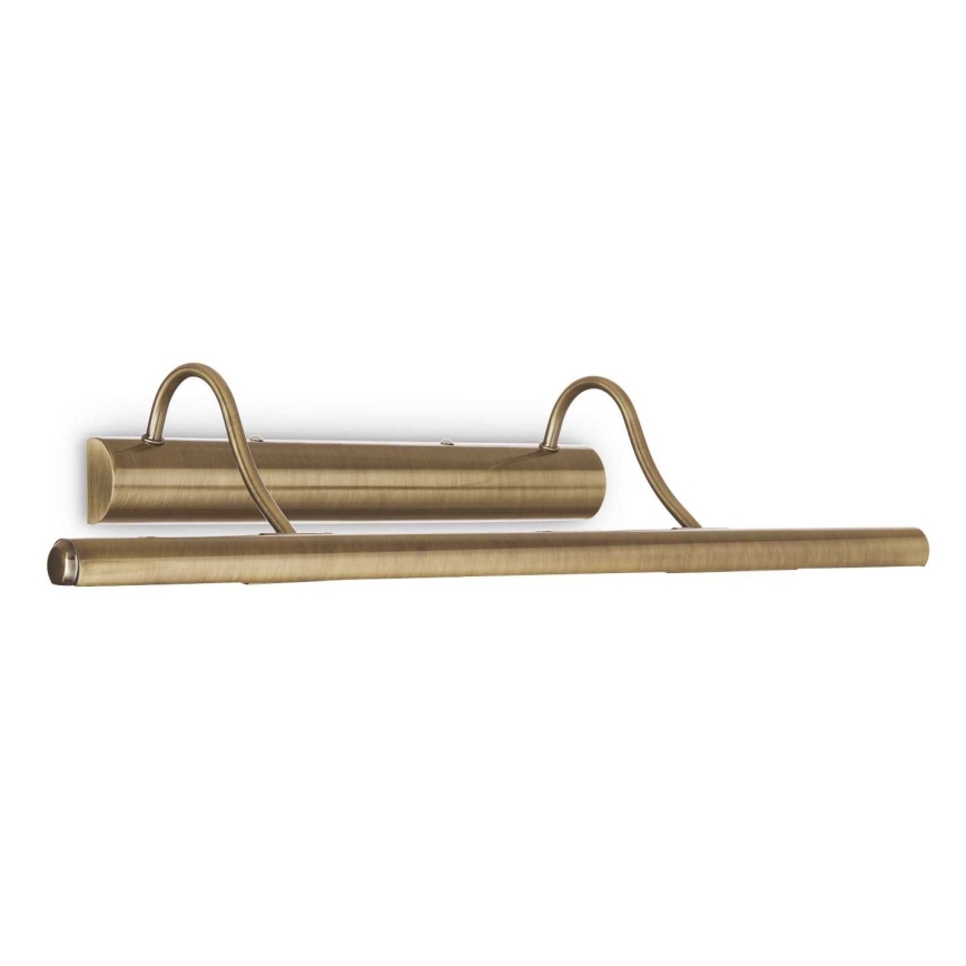 Ideal Lux - Lámpara para cuadros 4xG9/28W/230V bronce