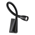 Ideal Lux - Lámpara pequeña LED flexible GOOSE LED/3W/230V CRI 90 negro