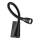 Ideal Lux - Lámpara pequeña LED flexible GOOSE LED/3W/230V CRI 90 negro