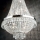 Ideal Lux - LED Lámpara colgante de cristal CAESAR 6xG9/3W/230V diá. 38 cm cromo brillante