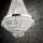 Ideal Lux - LED Lámpara colgante de cristal CAESAR 9xG9/3W/230V diá. 45 cm cromo brillante