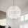 Ideal Lux - LED Lámpara colgante de cristal LUXOR 6xG9/3W/230V diá. 40 cm transparente