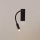 Ideal Lux - LED Lámpara flexible pequeña IO LED/3W/230V CRI 90 negro