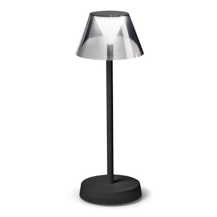 Ideal Lux - LED Lámpara táctil regulable LOLITA LED/2,8W/5V 2200 mAh IP54 negro
