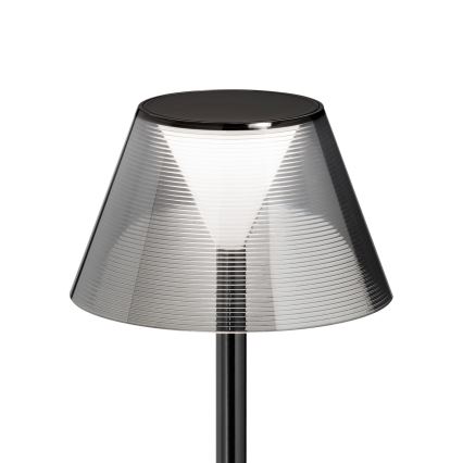 Ideal Lux - LED Lámpara táctil regulable LOLITA LED/2,8W/5V 2200 mAh IP54 negro