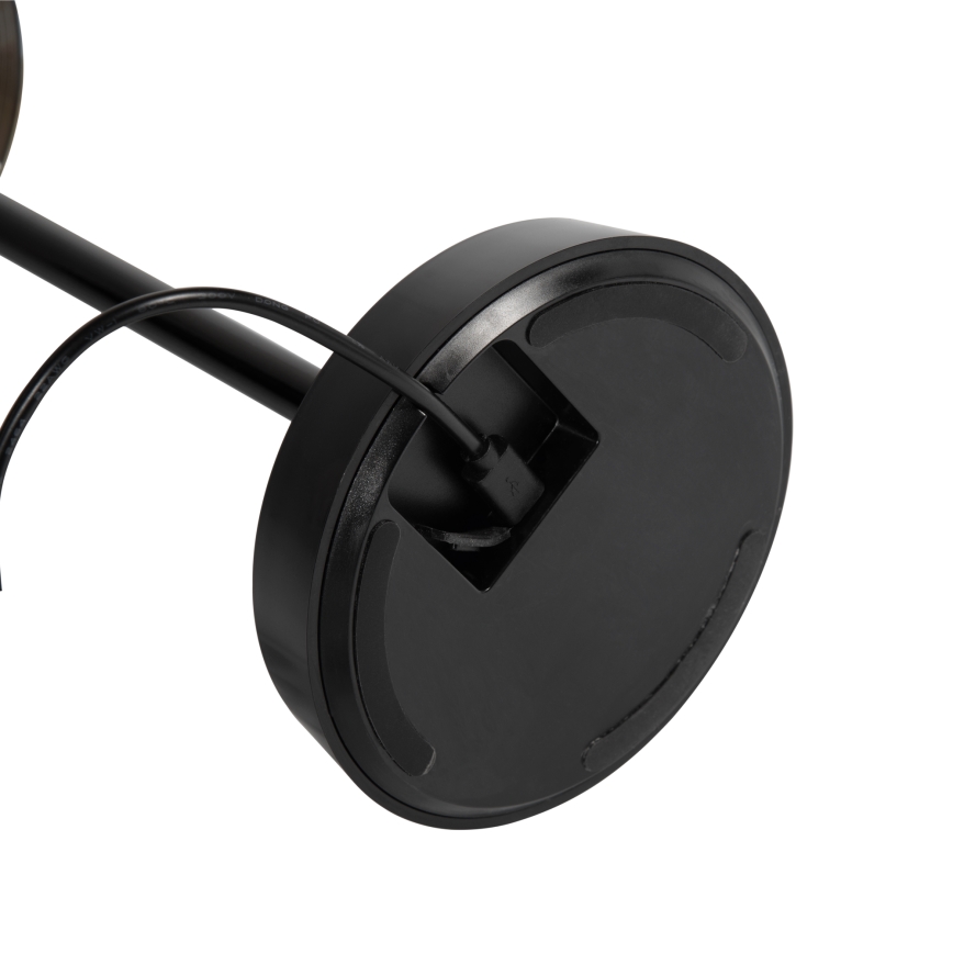 Ideal Lux - LED Lámpara táctil regulable LOLITA LED/2,8W/5V 2200 mAh IP54 negro