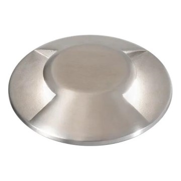 Ideal Lux - Luminaria empotrable de suelo LED ROCKET LED/3W/230V CRI 90 IP67 cromo mate