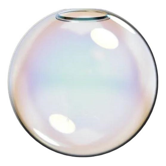 Ideal Lux - Pantalla de recambio para candelabro MAPA diá. 15 cm transparente