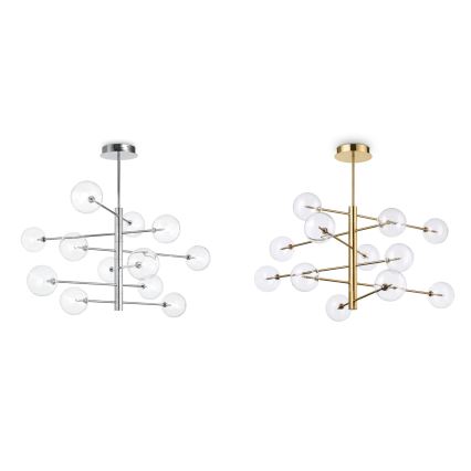 Ideal Lux - Pantalla de repuesto para lámpara y araña EQUINOXE, Ø 15 cm, transparente