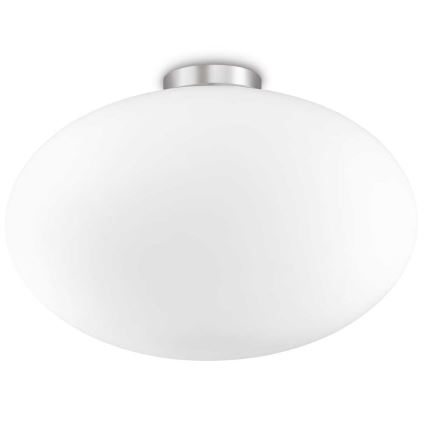 Ideal Lux - Plafón CANDY 1xE27/42W/230V diá. 40 cm blanco