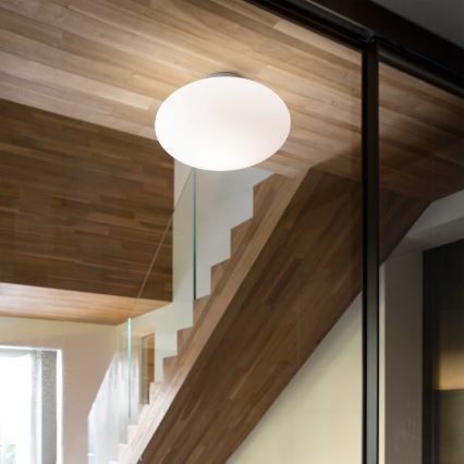 Ideal Lux - Plafón CANDY 1xE27/42W/230V diá. 40 cm blanco