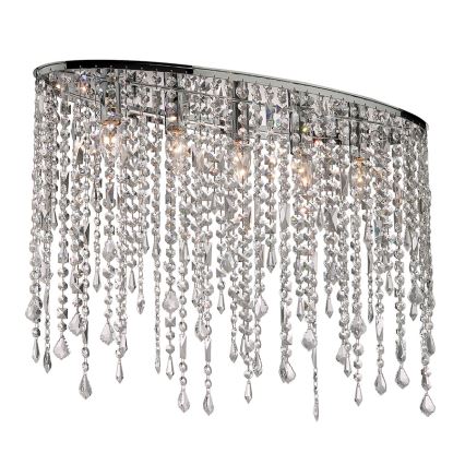 Ideal Lux - Plafón cristal 5xE14/40W/230V