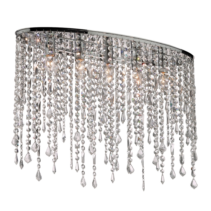 Ideal Lux - Plafón cristal 5xE14/40W/230V
