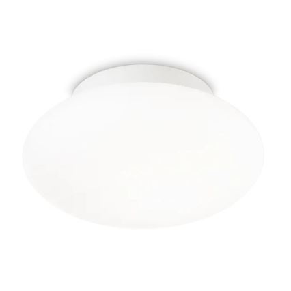 Ideal Lux - Plafón de baño BUBBLE 1xE27/60W/230V diá. 33,5 cm IP44 blanco