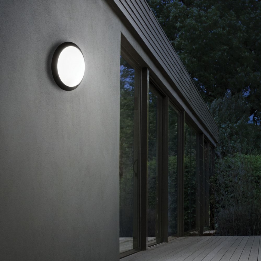 Ideal Lux - Plafón exterior 1xE27/23W/230V IP66