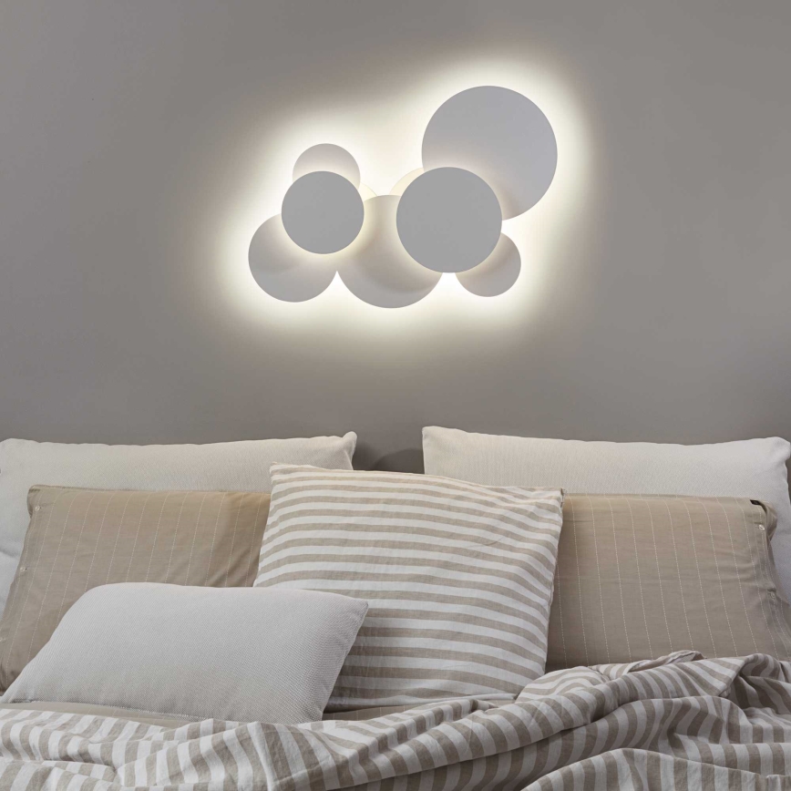 Ideal Lux - Plafón LED CLOUD LED/46W/230V CRI 90 blanco