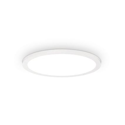 Ideal Lux - Plafón LED FLY LED/18W/230V 2700K diá. 35 cm CRI 90 IP40 blanco