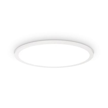 Ideal Lux - Plafón LED FLY LED/26W/230V 2700K diá. 45 cm CRI 90 IP40 blanco
