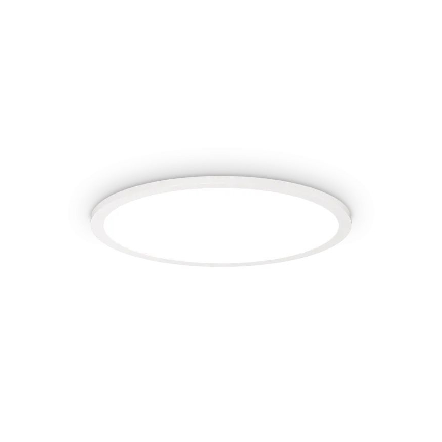 Ideal Lux - Plafón LED FLY LED/26W/230V 2700K diá. 45 cm CRI 90 IP40 blanco