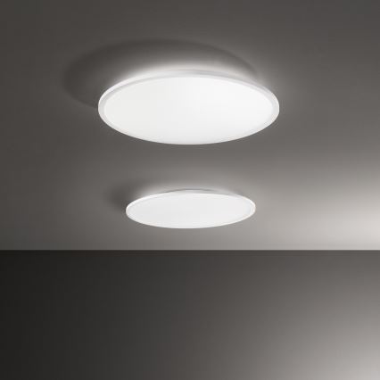 Ideal Lux - Plafón LED FLY LED/68W/230V 2700K diá. 90 cm CRI 90 IP40 blanco