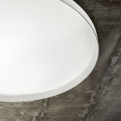 Ideal Lux - Plafón LED FLY LED/68W/230V 3000K diá. 90 cm CRI 90 IP40 blanco