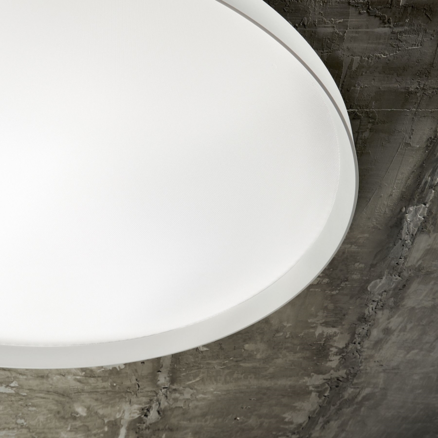 Ideal Lux - Plafón LED FLY LED/68W/230V 3000K diá. 90 cm CRI 90 IP40 blanco
