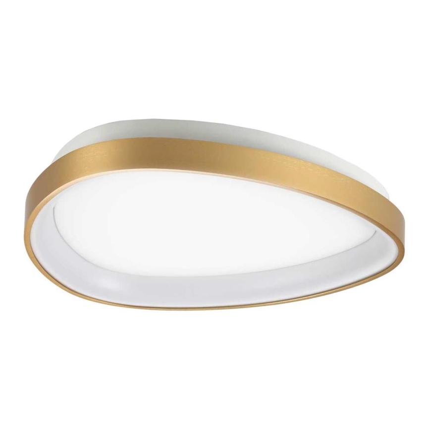 Ideal Lux - Plafón LED GEMINI LED/23W/230V diá. 42,5 cm CRI 90 dorado