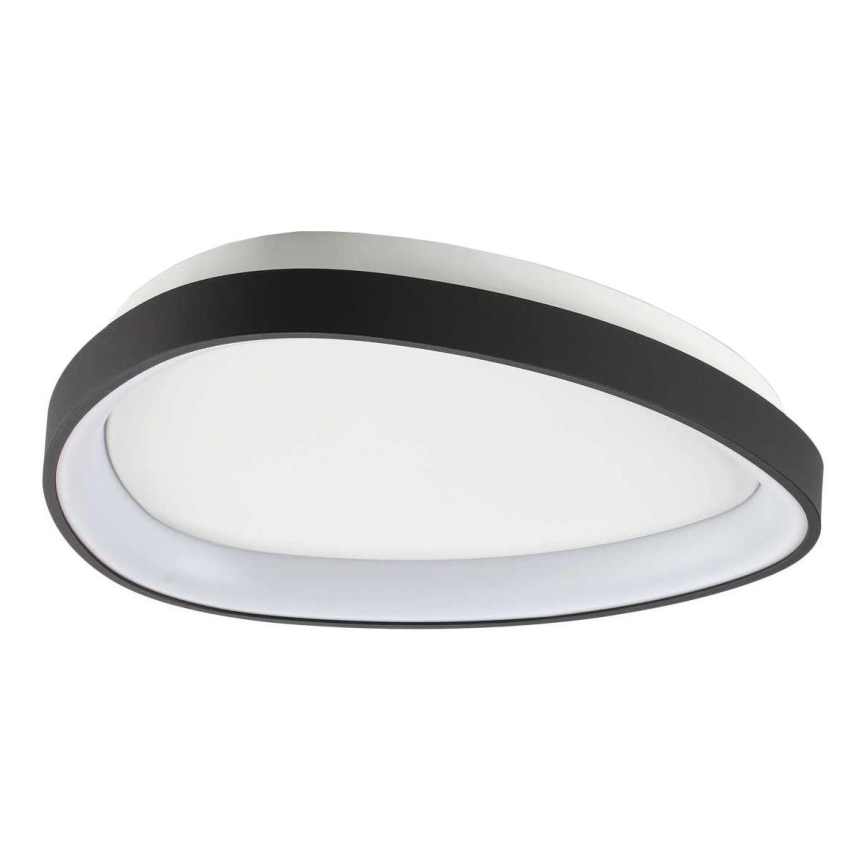 Ideal Lux - Plafón LED GEMINI LED/23W/230V diá. 42,5 cm CRI 90 negro