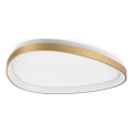 Ideal Lux - Plafón LED GEMINI LED/30W/230V diá. 61 cm CRI 90 dorado