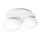 Ideal Lux - Plafón LED NINFEA 2xGX53/9W/230V blanco