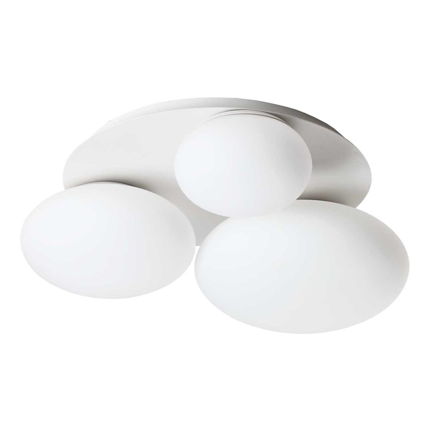 Ideal Lux - Plafón LED NINFEA 3xGX53/9W/230V blanco