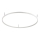 Ideal Lux - Plafón LED ORACLE S LED/53W/230V 2700K diá. 90 cm blanco