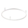 Ideal Lux - Plafón LED ORACLE SLIM LED/37W/230V 2700K diá. 70 cm blanco