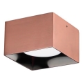 Ideal Lux - Plafón LED SPIKE 1xGX53/9W/230V cobre