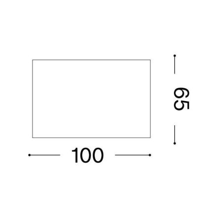 Ideal Lux - Plafón LED SPIKE 1xGX53/9W/230V cobre